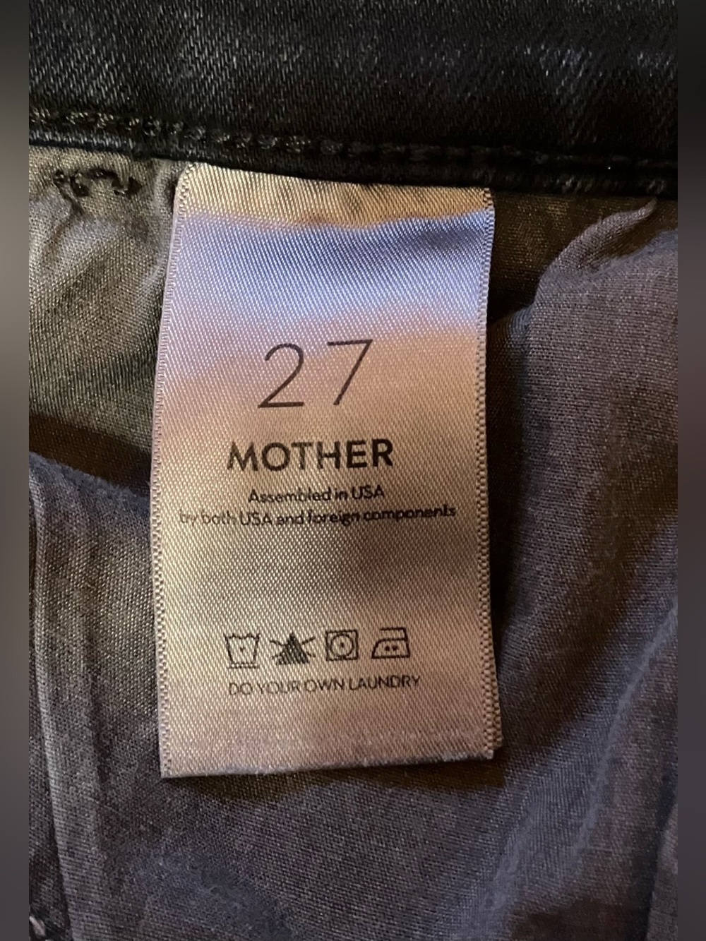 MOTHER The Hustler Ankle Fray Jean - Picture 4 of 5